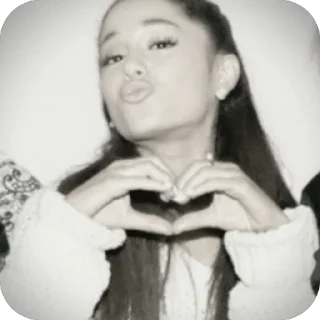 🫥 emoji ariana by @msqzx Telegram sticker 5 of 57