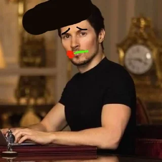 Sticker from Павел Дуров @SHU05TU