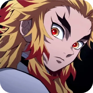 Sticker from Rengoku kyojuro