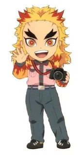 🔥 emoji Rengoku Kyojuro Telegram sticker 12 of 64