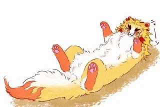 🔥 emoji Rengoku Kyojuro Telegram sticker 15 of 64