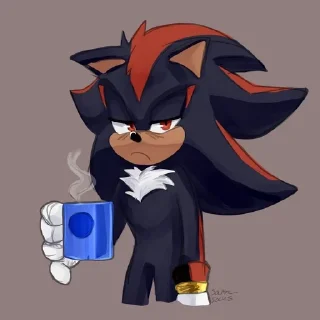 Sticker from Shadow. 🖤