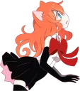 😯 emoji A Magic Cat Girl Telegram sticker 9 of 40