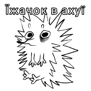 😶 emoji Їжаки @eojfjk Telegram sticker 2 of 62