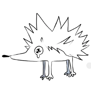 😢 emoji Їжаки @eojfjk Telegram sticker 5 of 62