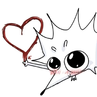 😘 emoji Їжаки @eojfjk Telegram sticker 24 of 62