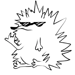 🤟 emoji Їжаки @eojfjk Telegram sticker 6 of 62