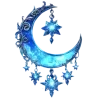 🤩 emoji Blue Telegram sticker 16 of 19