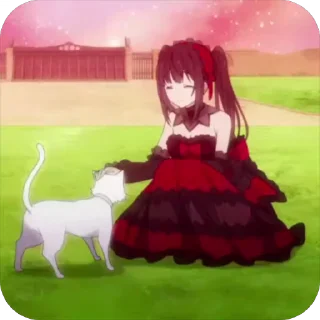Sticker from Kurumi Tokisaki🥰