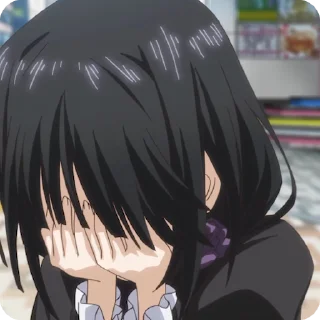 😇 emoji Kurumi Tokisaki🥰 Telegram sticker 9 of 10