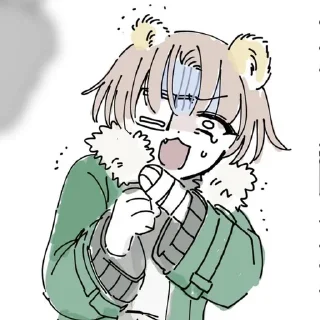 🌟 emoji Higuchi Maya | no salvation Telegram sticker 18 of 60