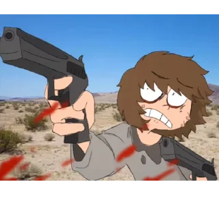 🔫 emoji Одна пшеничная марка/ одна марка пшеницы Telegram sticker 14 of 120