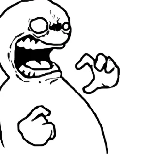 🙂 emoji gojo relax Telegram sticker 16 of 17
