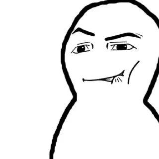 🙂 emoji gojo relax Telegram sticker 15 of 17