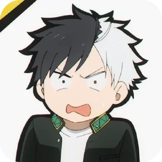 😯 emoji ➷ Wind Breaker ➹ Telegram sticker 7 of 105