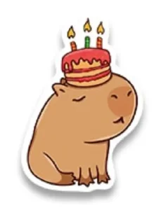 Sticker from Капибара