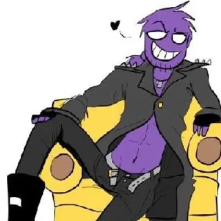 😏 emoji you are gay💜 Telegram sticker 16 of 48