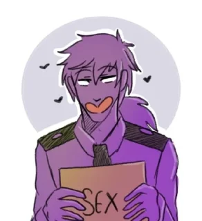 ❤️ emoji you are gay💜 Telegram sticker 9 of 48