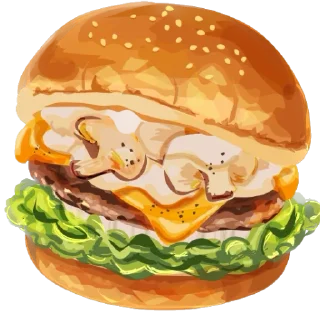 🍔 emoji food @itsxcvinow Telegram sticker 21 of 27