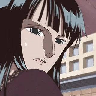 💋 emoji Nico Robin by @castoricekisser_info Telegram sticker 16 of 80