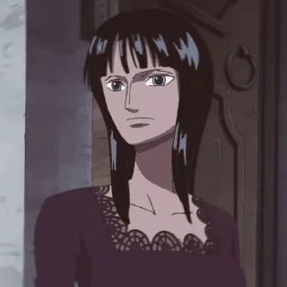 💋 emoji Nico Robin by @castoricekisser_info Telegram sticker 13 of 80