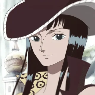 💋 emoji Nico Robin by @castoricekisser_info Telegram sticker 10 of 80