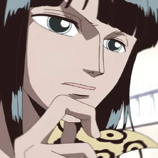💋 emoji Nico Robin by @castoricekisser_info Telegram sticker 8 of 80