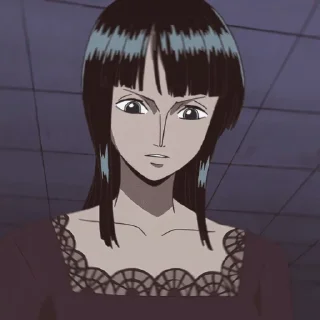 💋 emoji Nico Robin by @castoricekisser_info Telegram sticker 11 of 80
