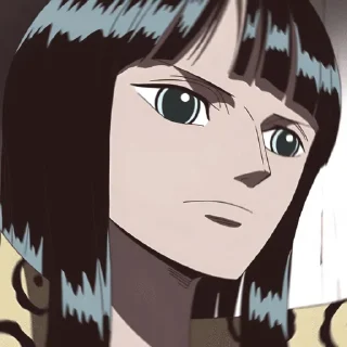 💋 emoji Nico Robin by @castoricekisser_info Telegram sticker 7 of 80