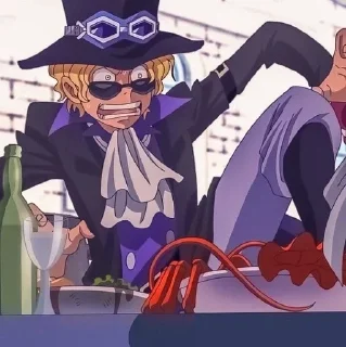 Sticker from One piece