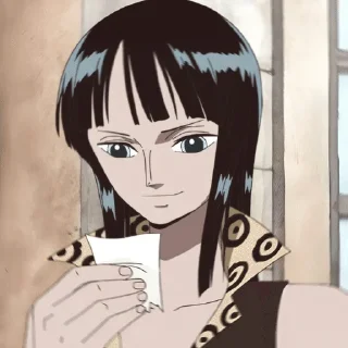 💋 emoji Nico Robin by @castoricekisser_info Telegram sticker 5 of 80