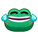 😂 emoji Frog Emoji Pack @TgSticker Telegram sticker 5 of 50