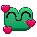 🥰 emoji Frog Emoji Pack @TgSticker Telegram sticker 13 of 50
