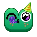 🥳 emoji Frog Emoji Pack @TgSticker Telegram sticker 22 of 50