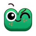 😉 emoji Frog Emoji Pack @TgSticker Telegram sticker 11 of 50