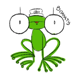 Sticker from Hydrogen Frog -> @HydrogenFrog