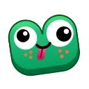 🤪 emoji Frog Emoji Pack @TgSticker Telegram sticker 17 of 50