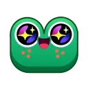 🤩 emoji Frog Emoji Pack @TgSticker Telegram sticker 21 of 50