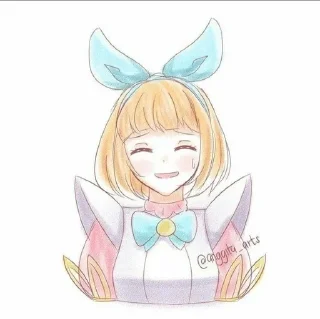 😓 emoji ангела mlbb Telegram sticker 9 of 36