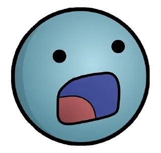 😮 emoji twitch Telegram sticker 15 of 18
