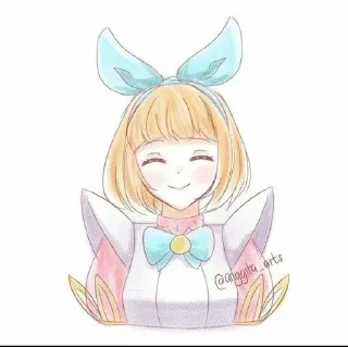 ☺️ emoji ангела mlbb Telegram sticker 19 of 36