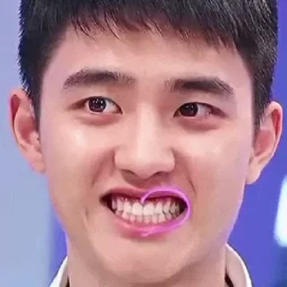 Sticker from goofy d.o kyungsoo exo