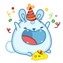 🥳 emoji Кроль (@TgSticker) Telegram sticker 8 of 25
