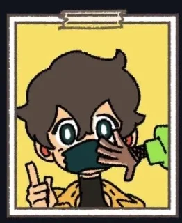 🤐 emoji Не совсем герой Telegram sticker 11 of 42
