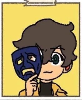 🎭 emoji Не совсем герой Telegram sticker 12 of 42