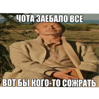 Sticker from похуй + похуй