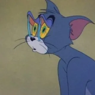 😴 emoji Tom and Jerry Telegram sticker 8 of 55