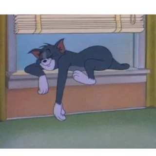 😴 emoji Tom and Jerry Telegram sticker 9 of 55