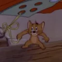 Sticker from Tom and Jerry