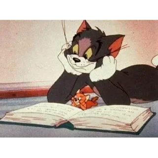 📚 emoji Tom and Jerry Telegram sticker 5 of 55